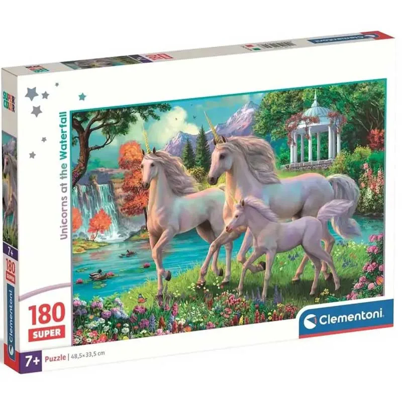 Puzzle Clementoni ME 180 COPE, Unicorns,6+