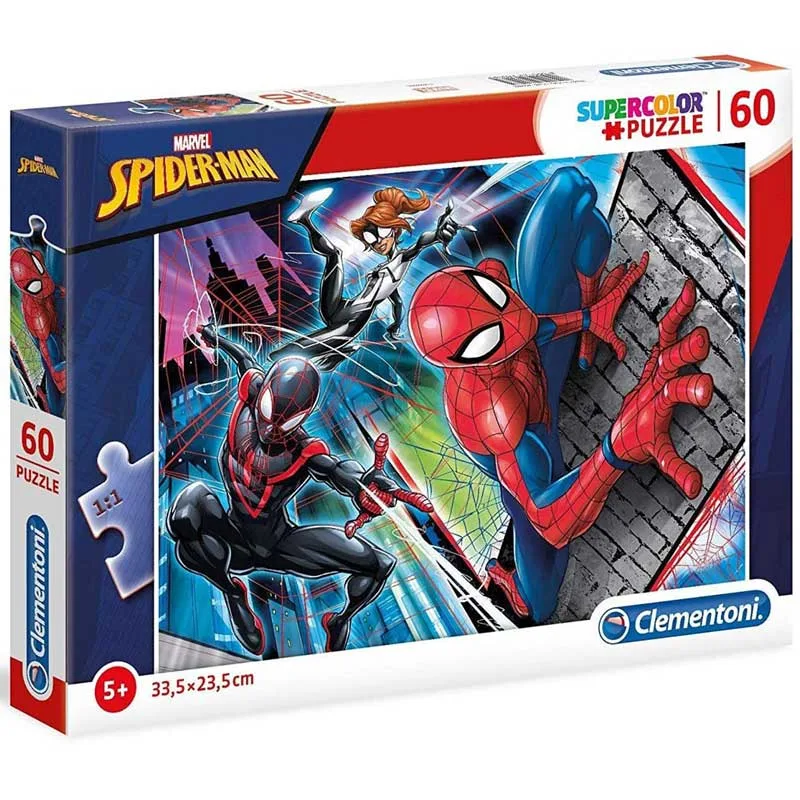 Puzzle Clementoni ME 60 COPE, Spiderman ,4+