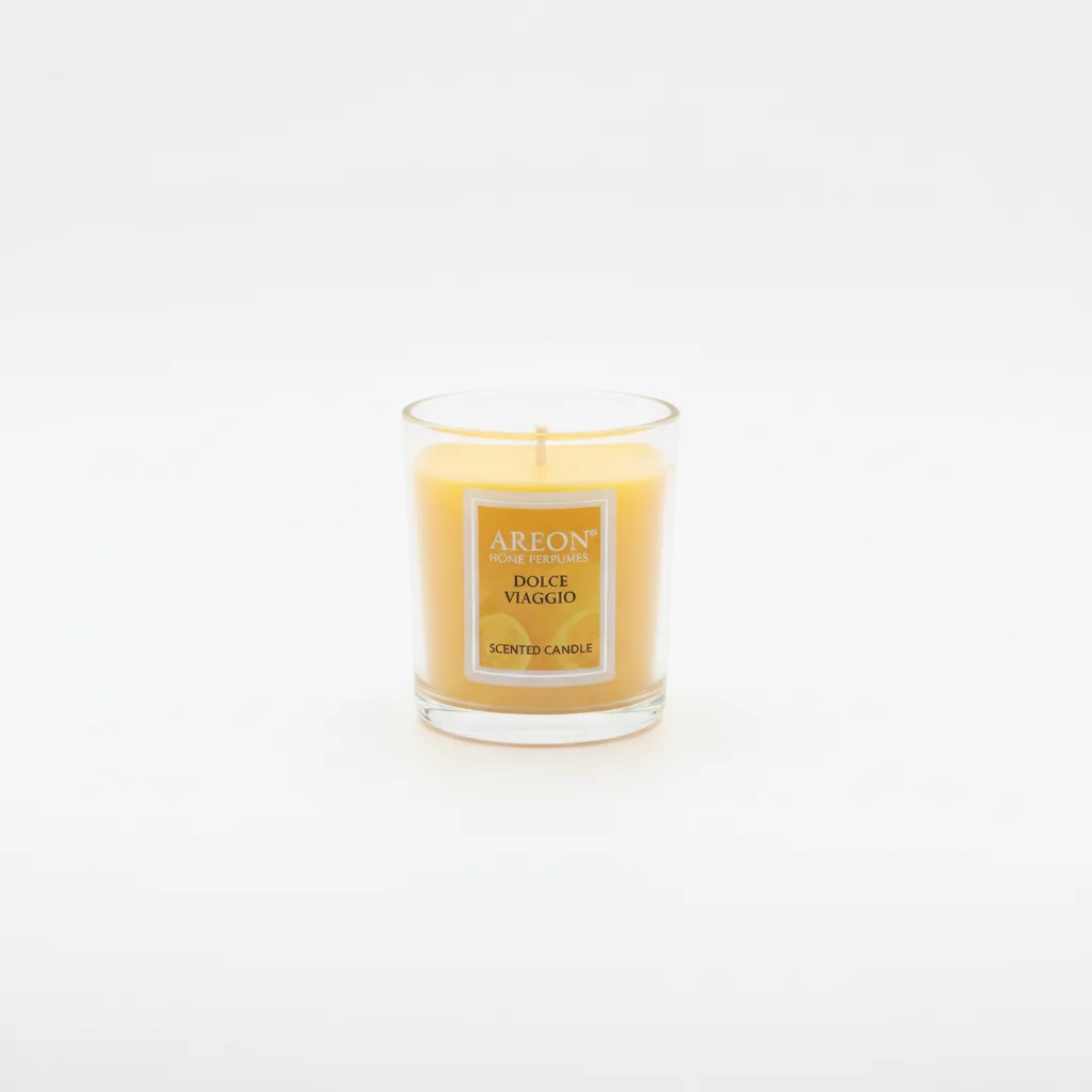 QIRI Aromatik AREON Scented Candles 120G DOLCE Viaggio