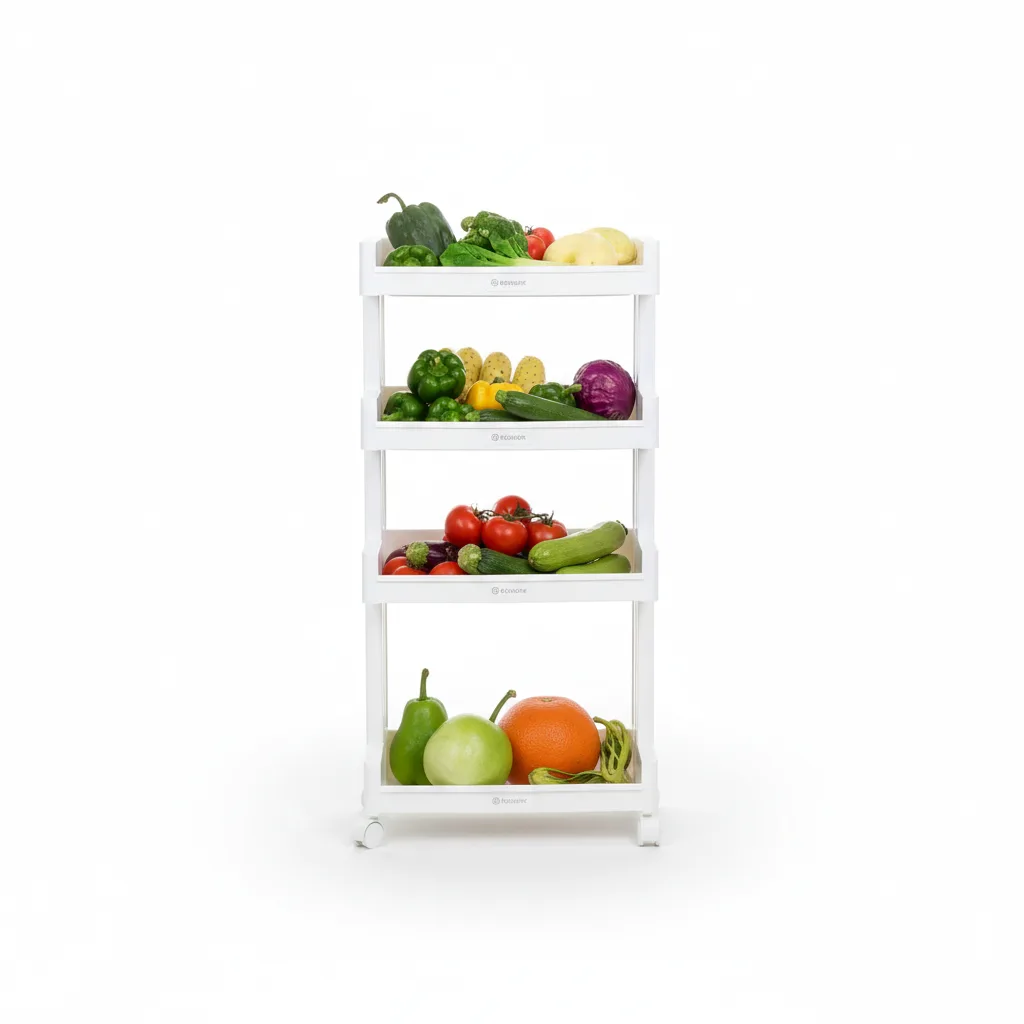 Raft organizues me 4 nivele-Plastike