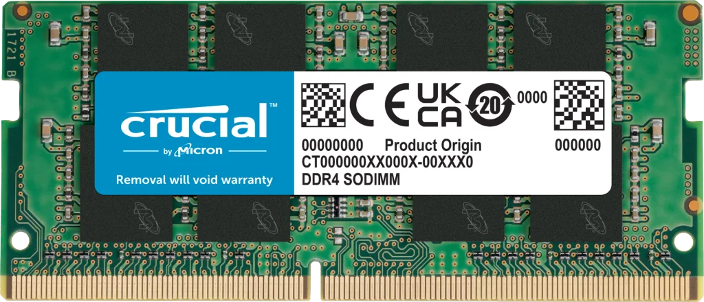 RAM DDR4 Sodimm 3200 8GB Crucial 8GB CT8G4SFRA32A