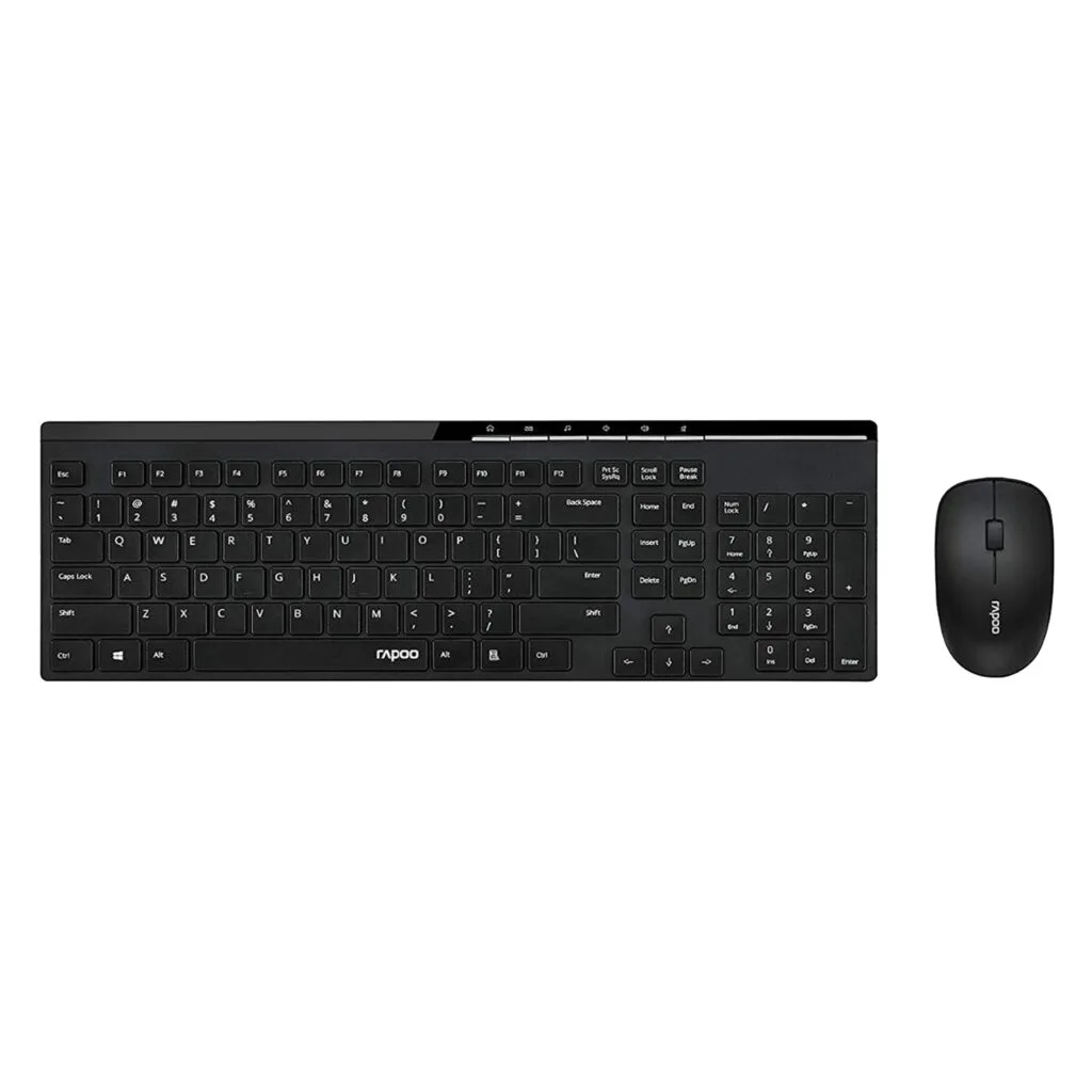 RAPOO X8100 Wireless Multimedia COMBO Keyboard - R&R Computer Services