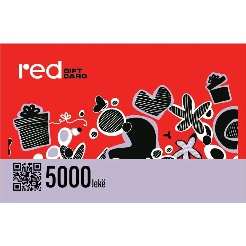 RED Gift Card - 5.000 Leke