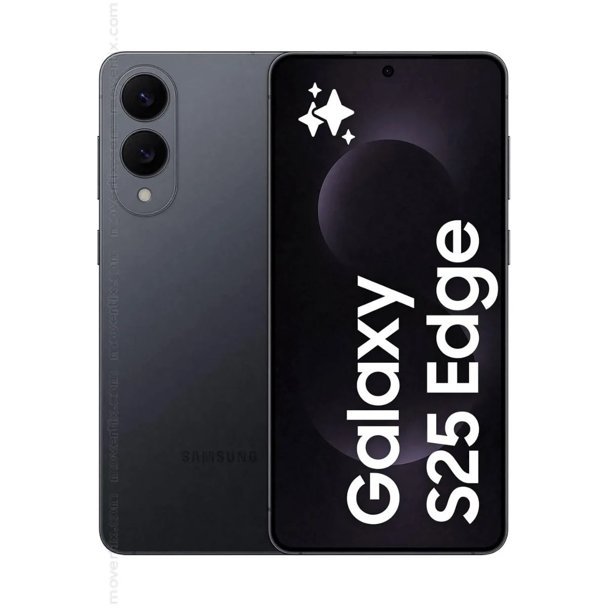 Renewed Samsung Galaxy S25 Edge 5G 512GB S937B Grade B Black