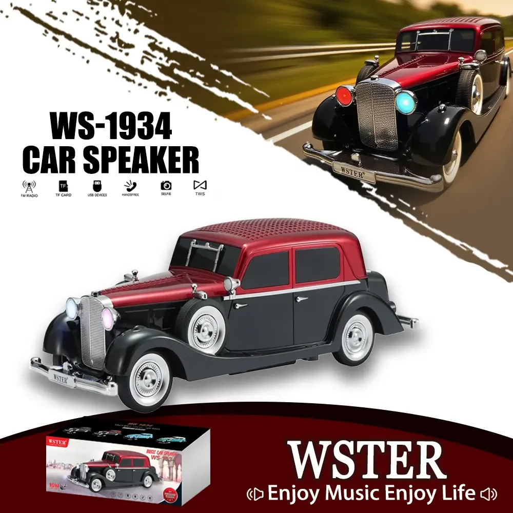 Retro Oldtimer Bluetooth Zvučnik WS-1934 (10W)