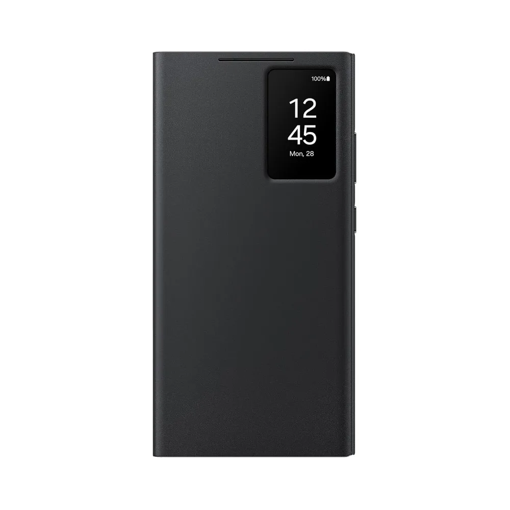 Galaxy S24 Ultra Smart View Wallet Case Black