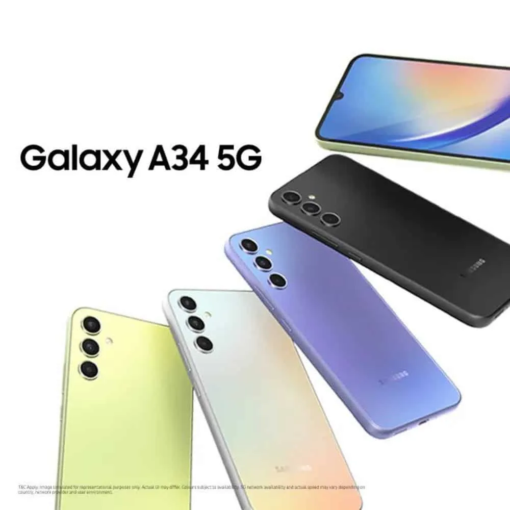 Samsung Galaxy A34 5G 256GB (8GB RAM)