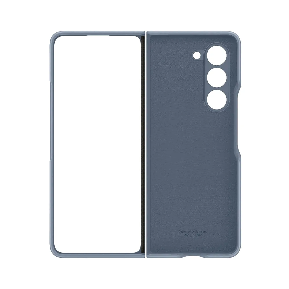 Samsung Galaxy Z Fold 5 Eco Leather Case Blue