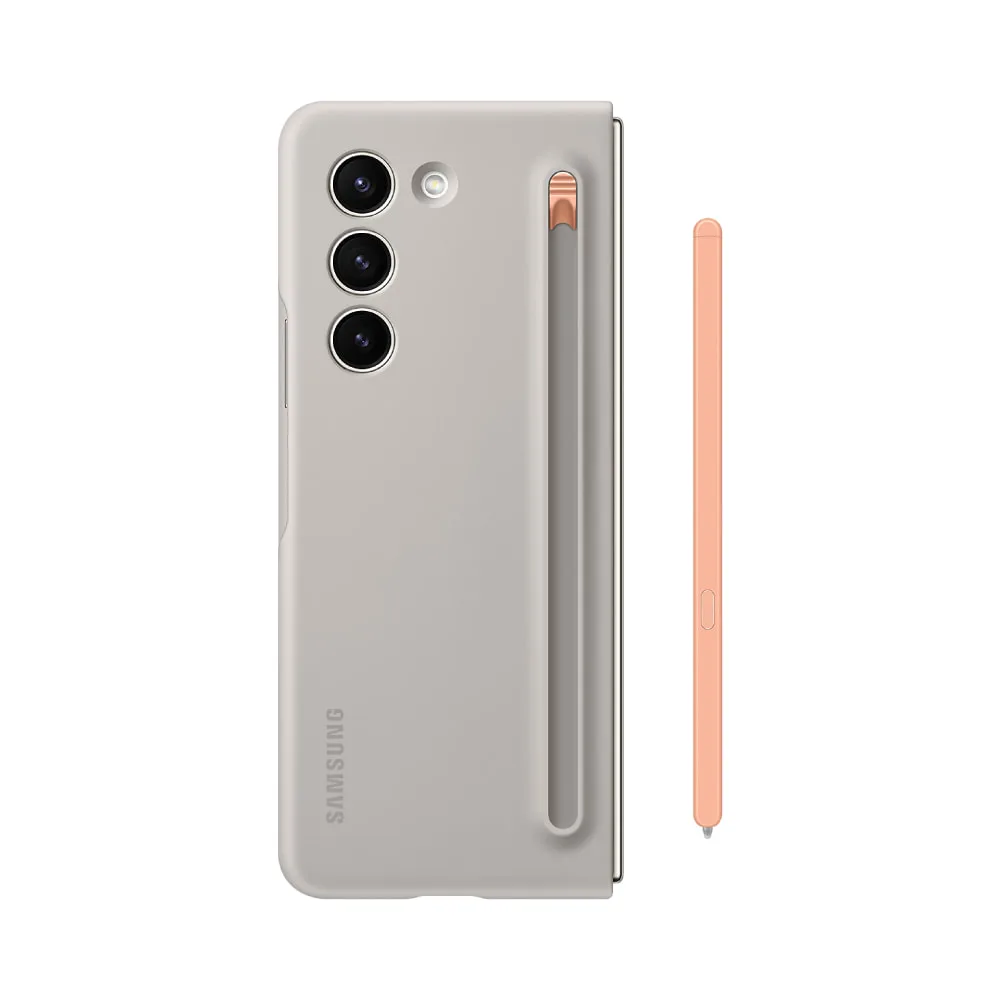 Samsung Galaxy Z Fold5 Slim S Pen Case Sand