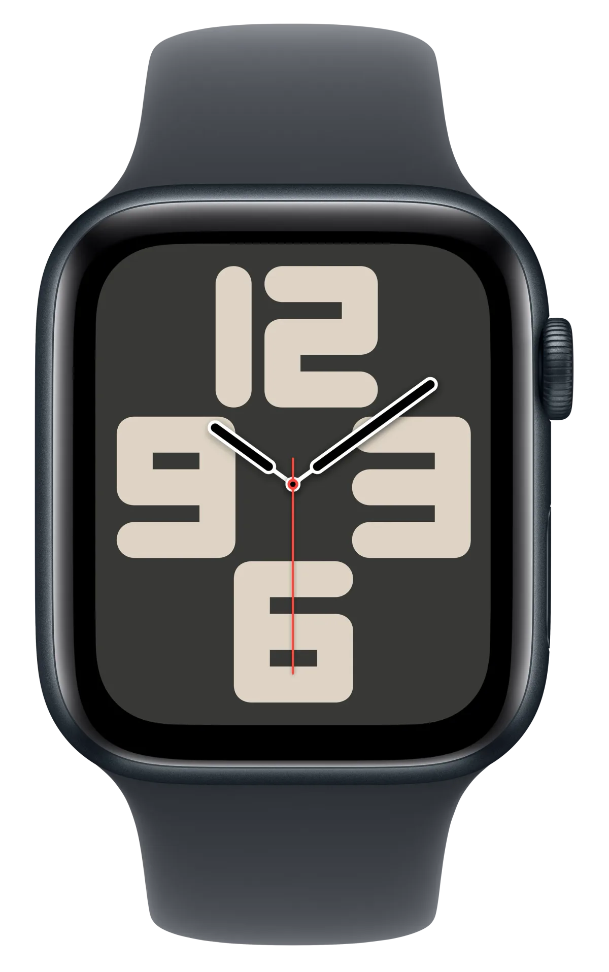 Sat Apple Watch SE2 v3 GPS 44mm Midnight Alu Case with Mid.Sp.Band - S/M