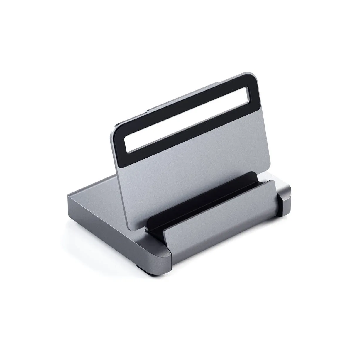 Satechi Aluminium Stand & Hub for iPad Pro (USB-C PD up to 60W,4K HDMI(60Hz),USB-A,SDcard, audio 3.5mm ) - Space Grey