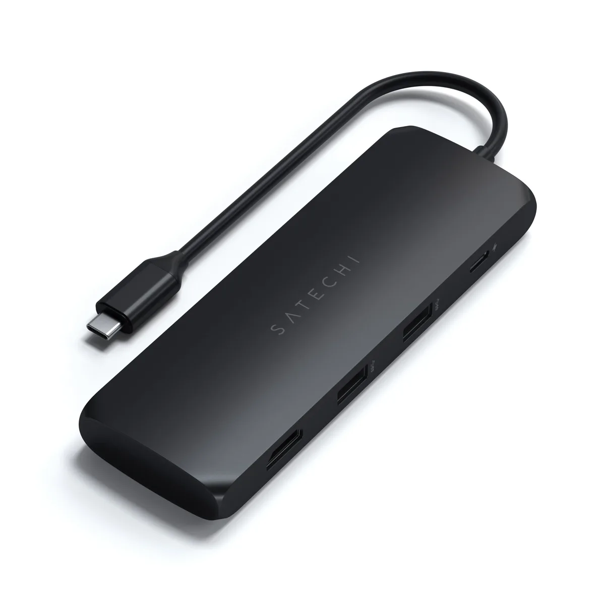 Satechi Aluminium USB-C Hybrid Multiport adapter - Black