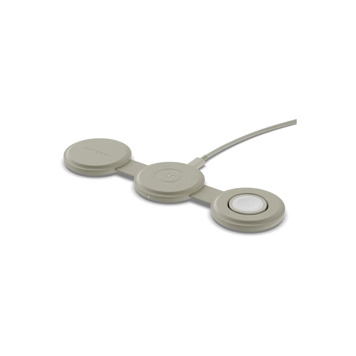 Satechi OntheGo 3-in-1 Wireless Charger - Sand