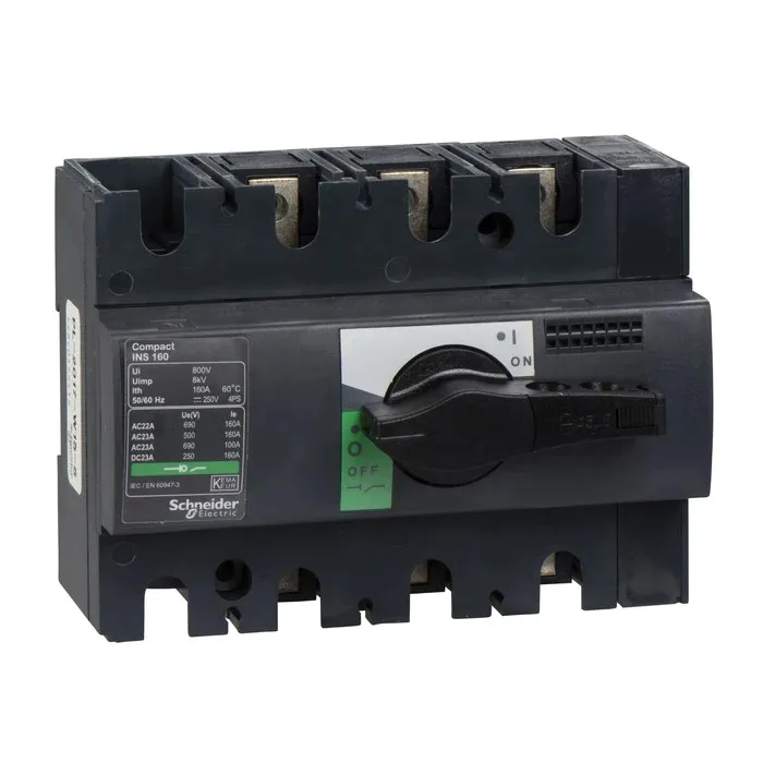 Ndërprerës Shkëputës Schneider KAES 3p 160A Compact INS160 (31104)