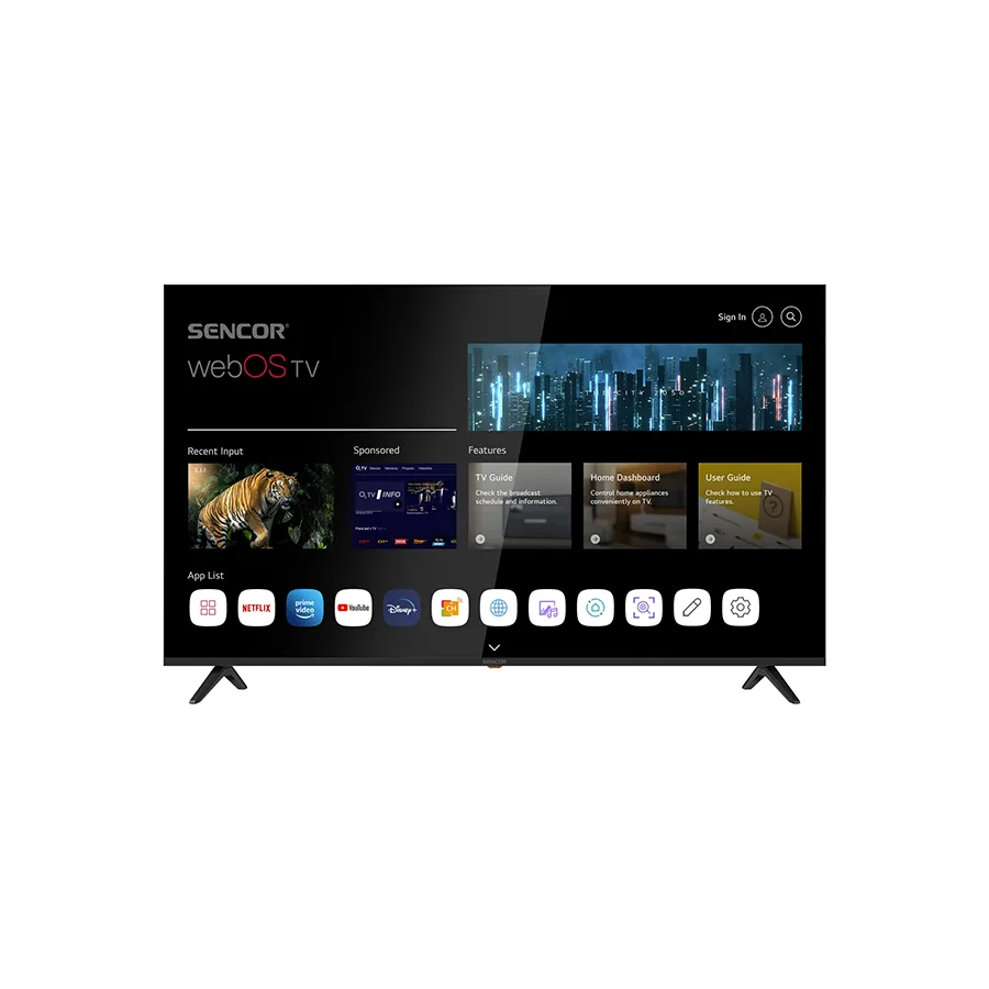 Sencor LED TV 65” SLE 65US804B UHD