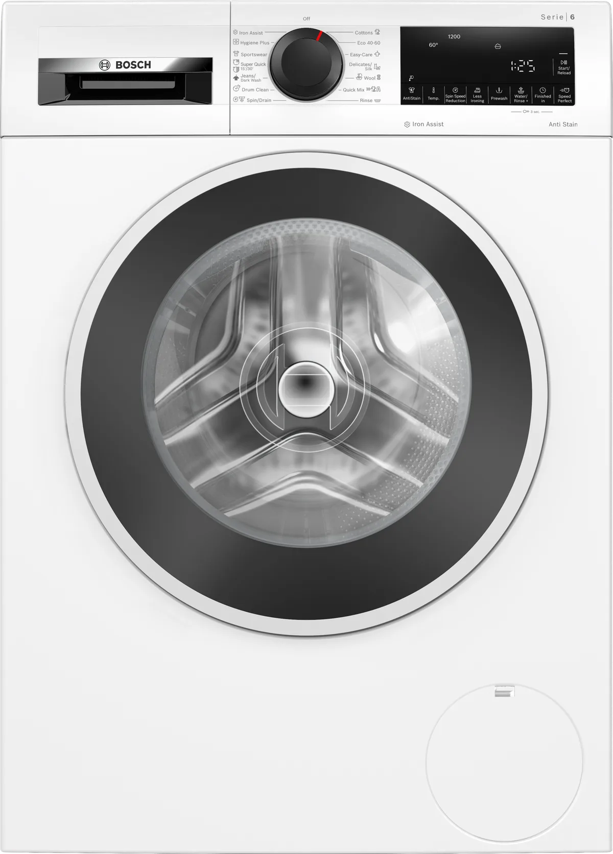 Serija 6, Mašina za pranje veša, punjenje spreda, 9 kg, 1200 okr, WGG242Z2BY &ndash; Interprom