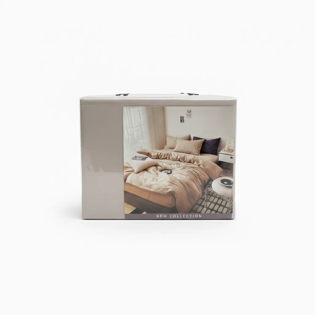 Set Carçafësh Washed Taupe 140x220 – New Collection