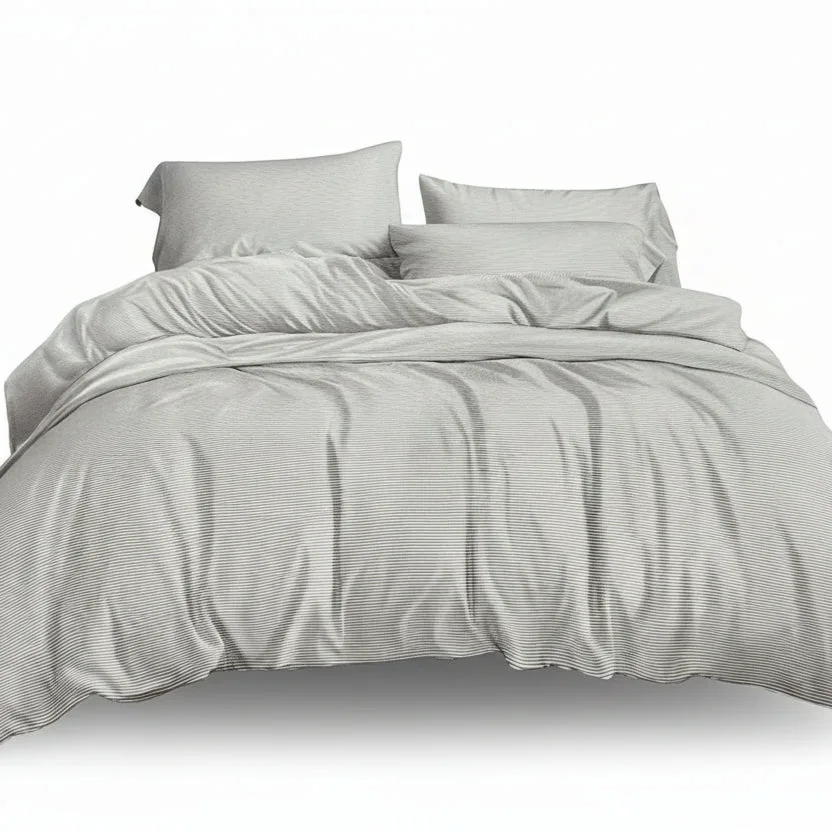 Set Carcaf Breathable Grey Style-2 Stripe 200x220