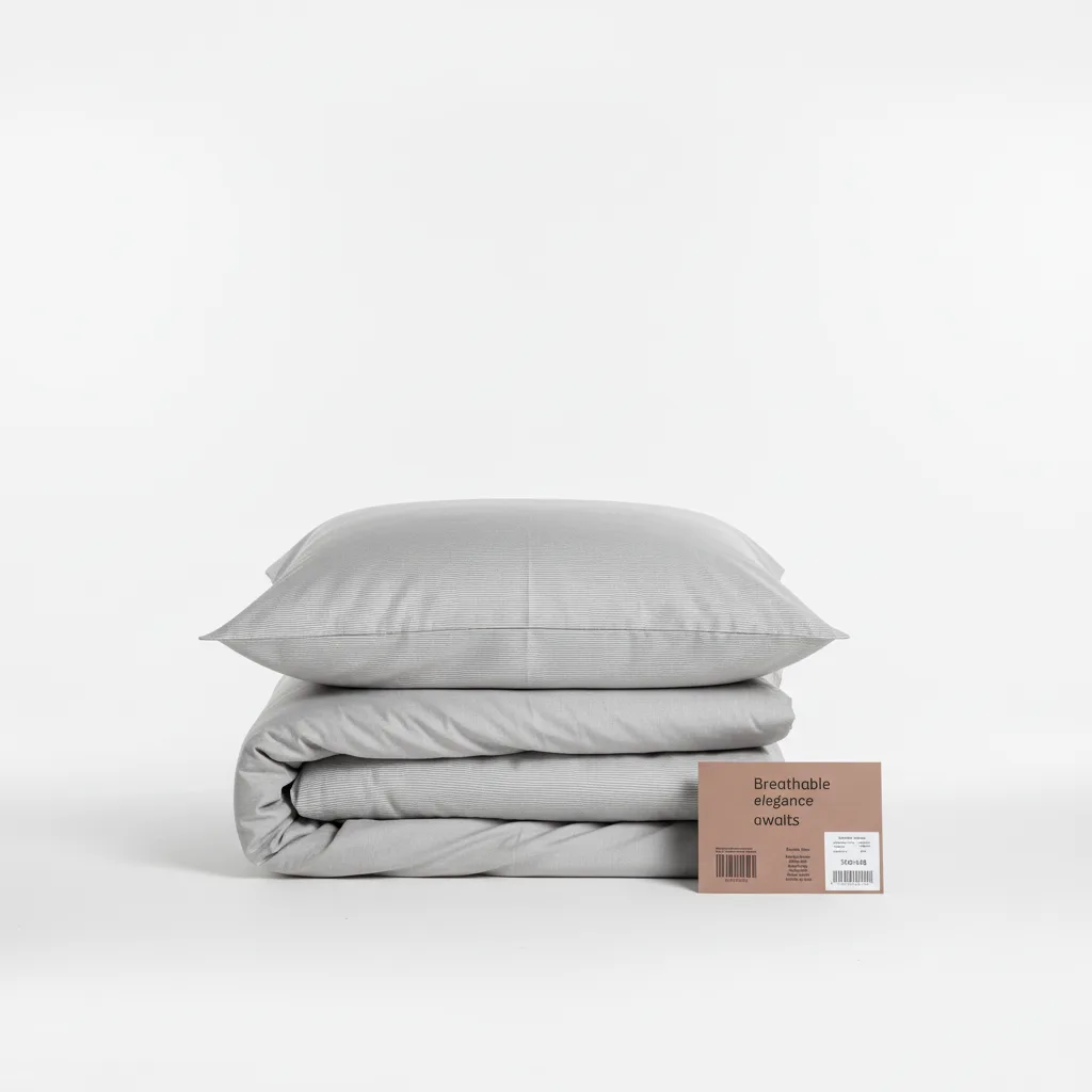 Set Carcaf Breathable Ivory Style-2 Stripe 200x220