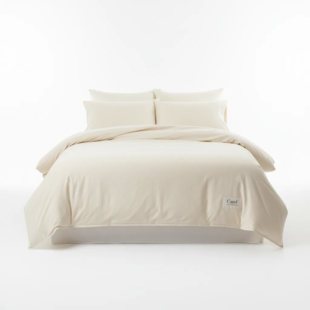 Set Carcaf Washed Cream 200x220