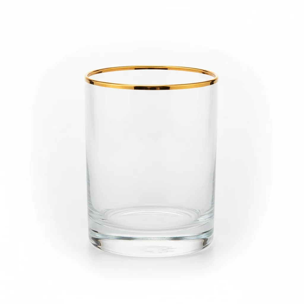 Set Gotash Qelqi me Kornizë të Artë 410 ml Danny Home, 6 Copë