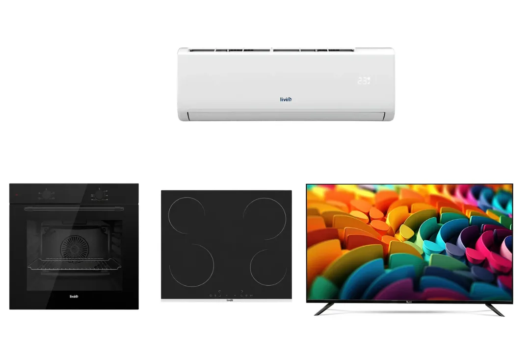 Set Livin për Air BNB Kuzhinë TV 43" Kondicioner Inverter