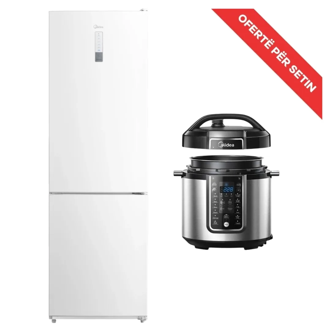 Set MIDEA Frigorifer MDRB424FGE01OE 310L + Multicooker MY-CS6037WPB