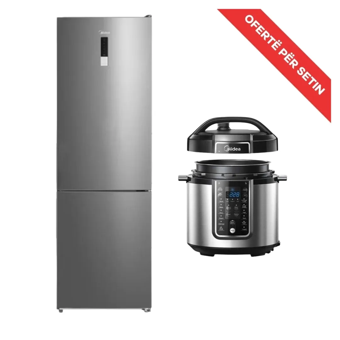 Set MIDEA Frigorifer MDRB424FGE02OE 310L + Multicooker MY-CS6037WPB