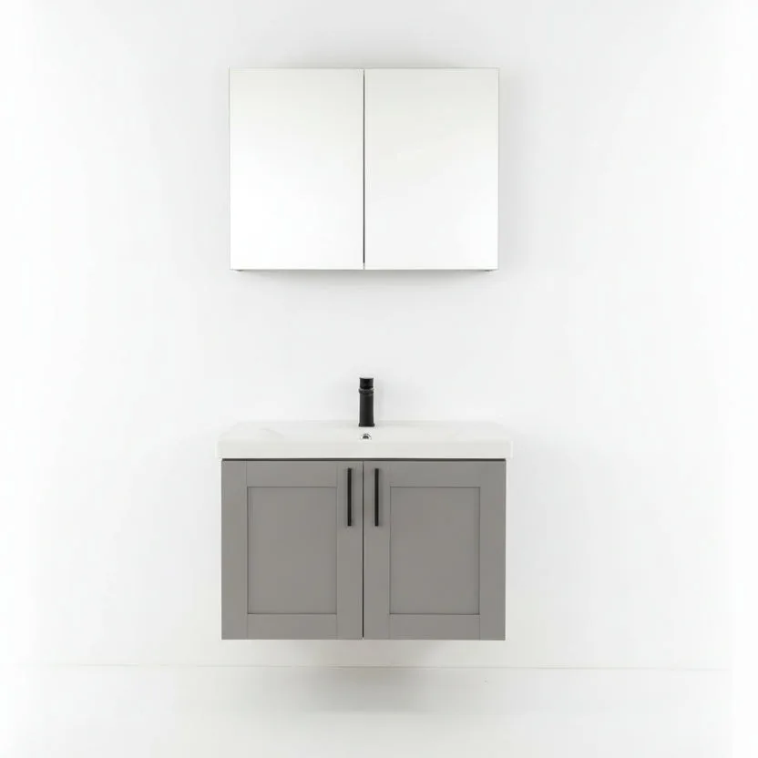 Set Mobilje Tualeti Riva me Lavaman – 80 cm + 30 cm