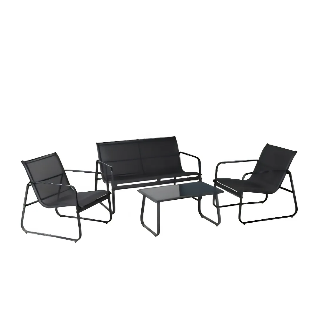 Set Outdoor FABBYGO FS5065 me Tavolinë Xhami