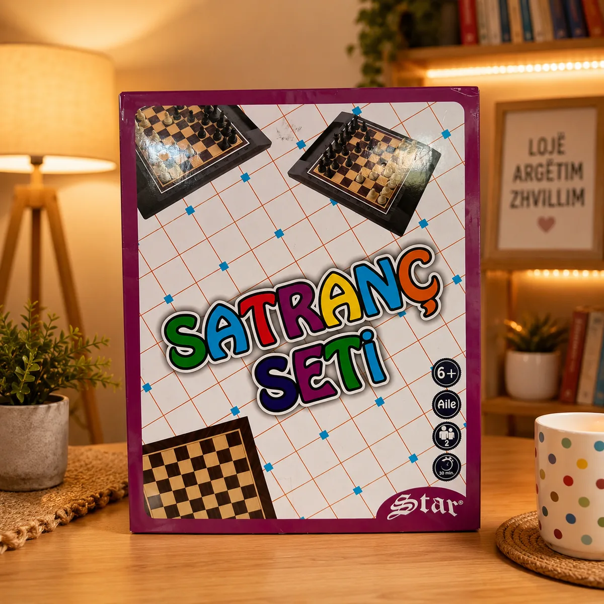 Set Shahu për Fëmijë “Satranc Seti” – Lojë Edukative