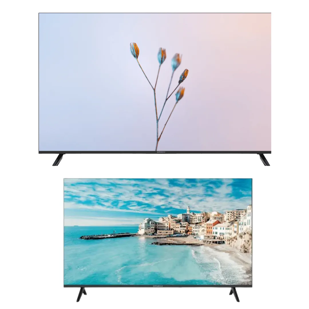 Set TV 55" ELEKTRA ET-X55UHDD 4K Ultra HD Vidaa LED Frameless + TV 43" ELEKTRA ET-X43FHDD Full HD Android LED Frameless