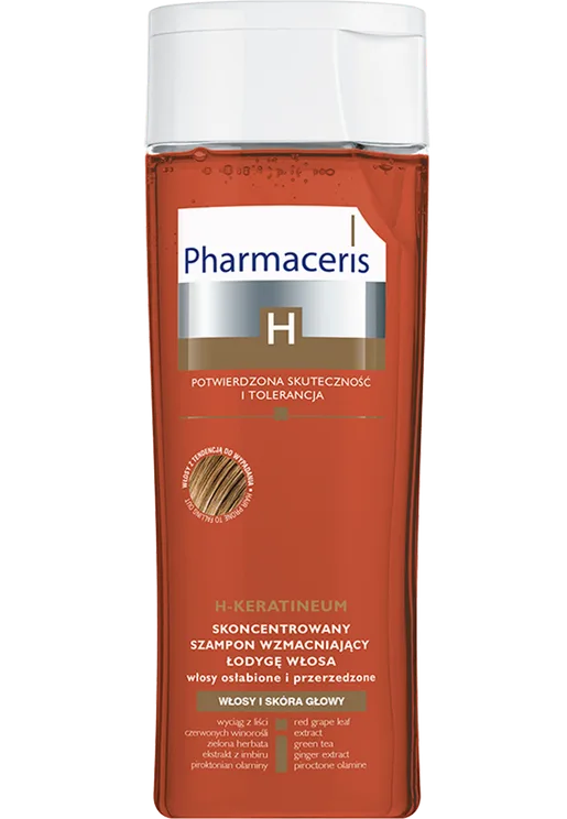 Shampo rigjeneruese me keratinë Pharmaceris H-Keratineum 250 ml