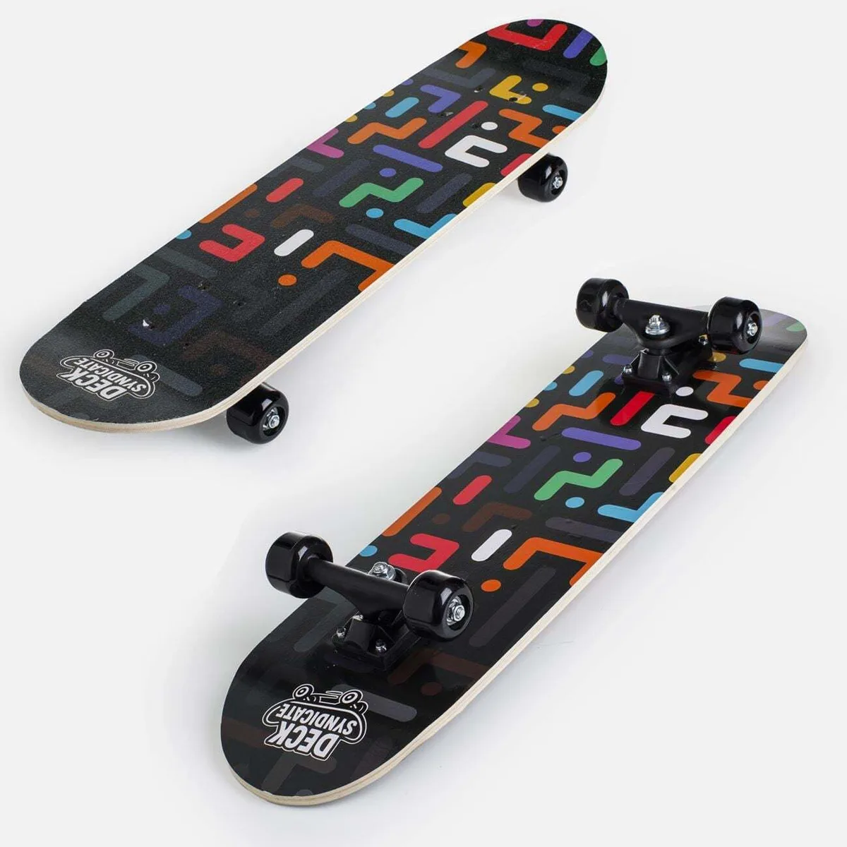 Skateboard i zi me dizajn labirinti – 71x19.5 cm