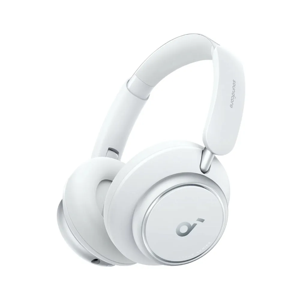 Space Q45 | Long-Lasting Noise Cancelling Headphones White