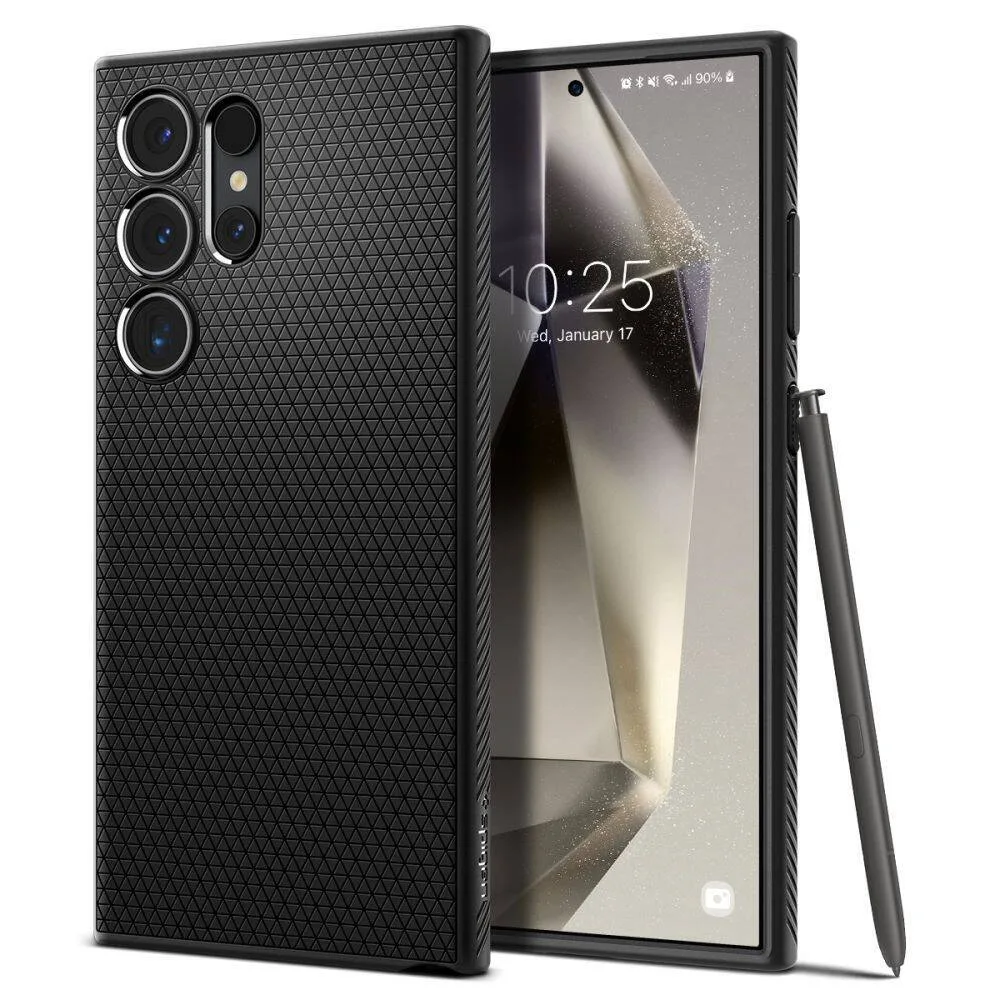 SPIGEN Maska LIQUID AIR za Samsung S24 Ultra crna