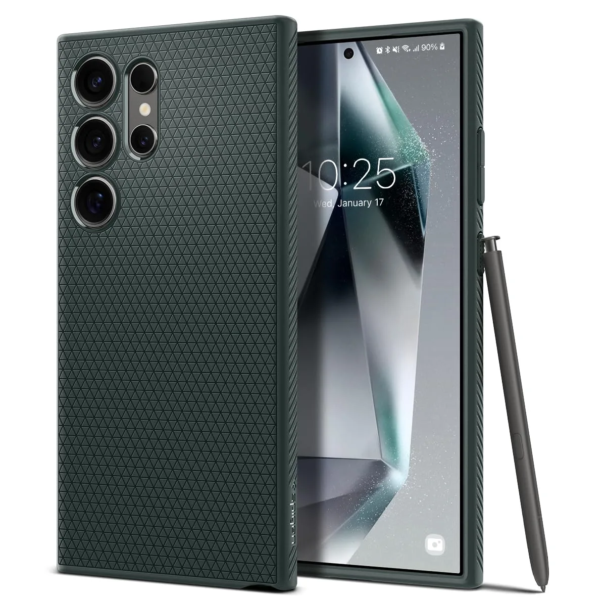 SPIGEN Maska LIQUID AIR za Samsung S24 Ultra zelena