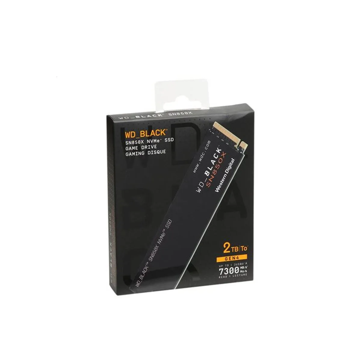 SSD WD BLACK SN850X 2 TB GEN 4 7300 MBPS - R&R Computer Services