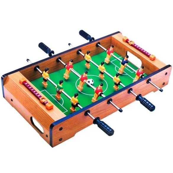 Lojë tavoline, futboll prej druri 50x31x10cm