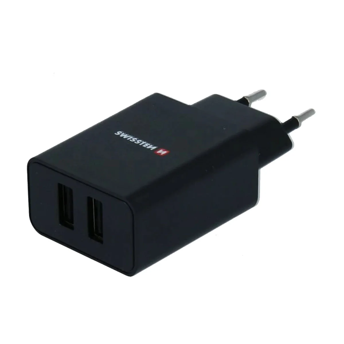 Swisstem Travel Charger 2 USB 2.1A - R&R Computer Services