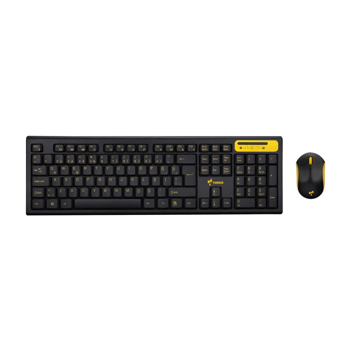 Tastatura + mis Fuego KBMS5535 wireless