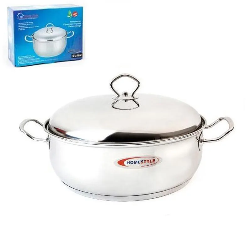 Tenxhere Inoksi E Shkurter Homestyle 28 CM