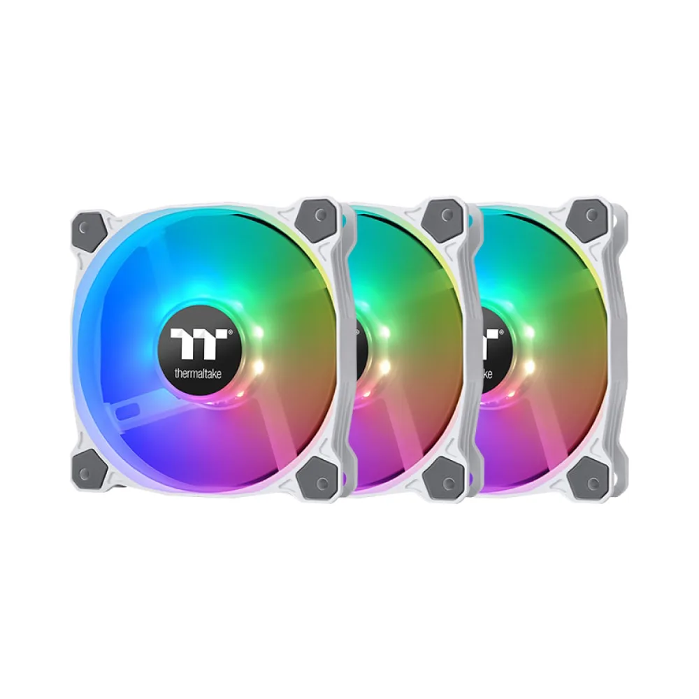 Thermaltake Pure 12 ARGB Sync Radiator Fan (3-Pack) White