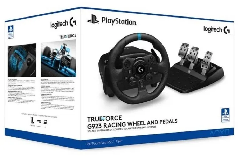 TIMON GAMING G923 Steering Wheel + PEDALE Logitech