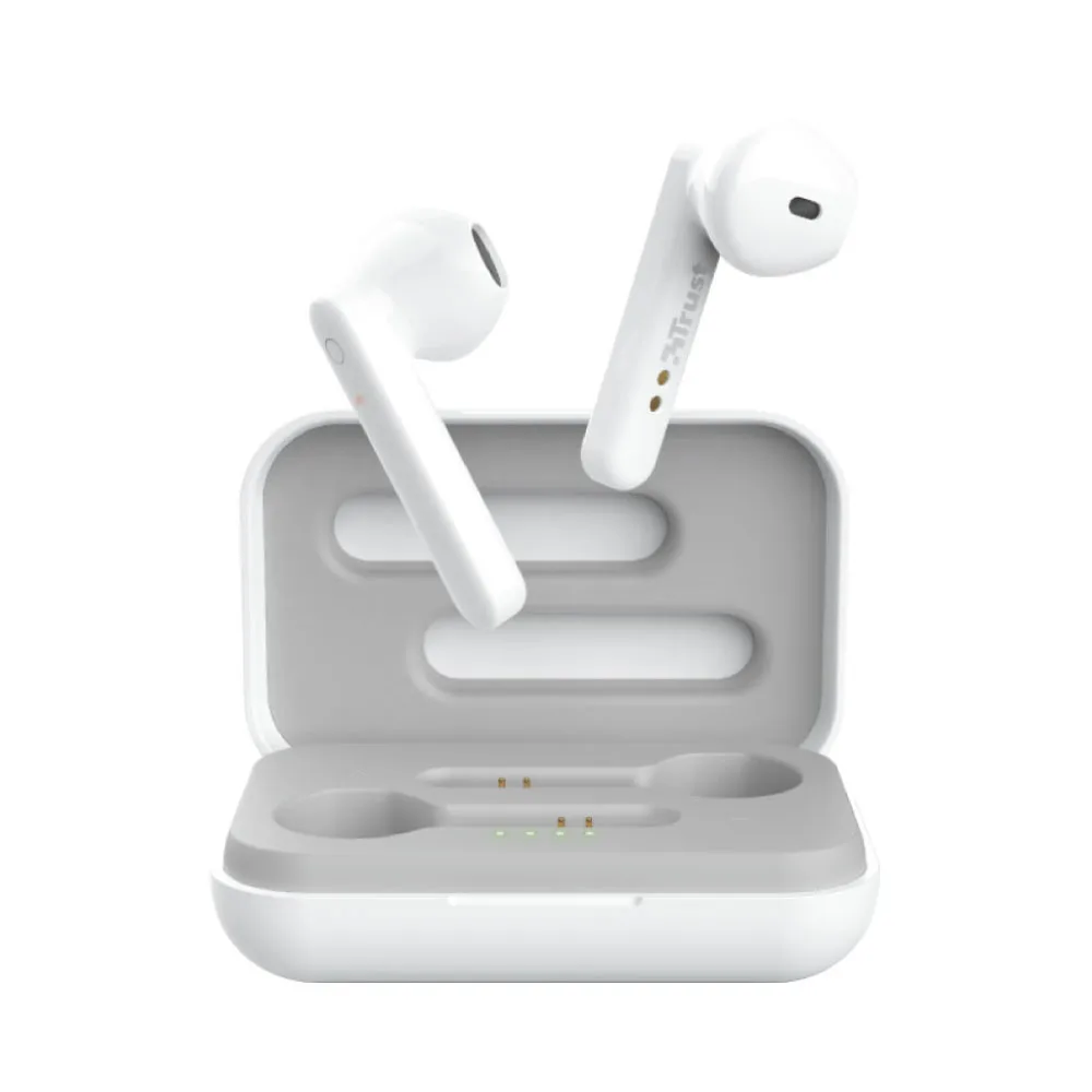 Trust Primo Touch Bluetooth Wireless Earphones White