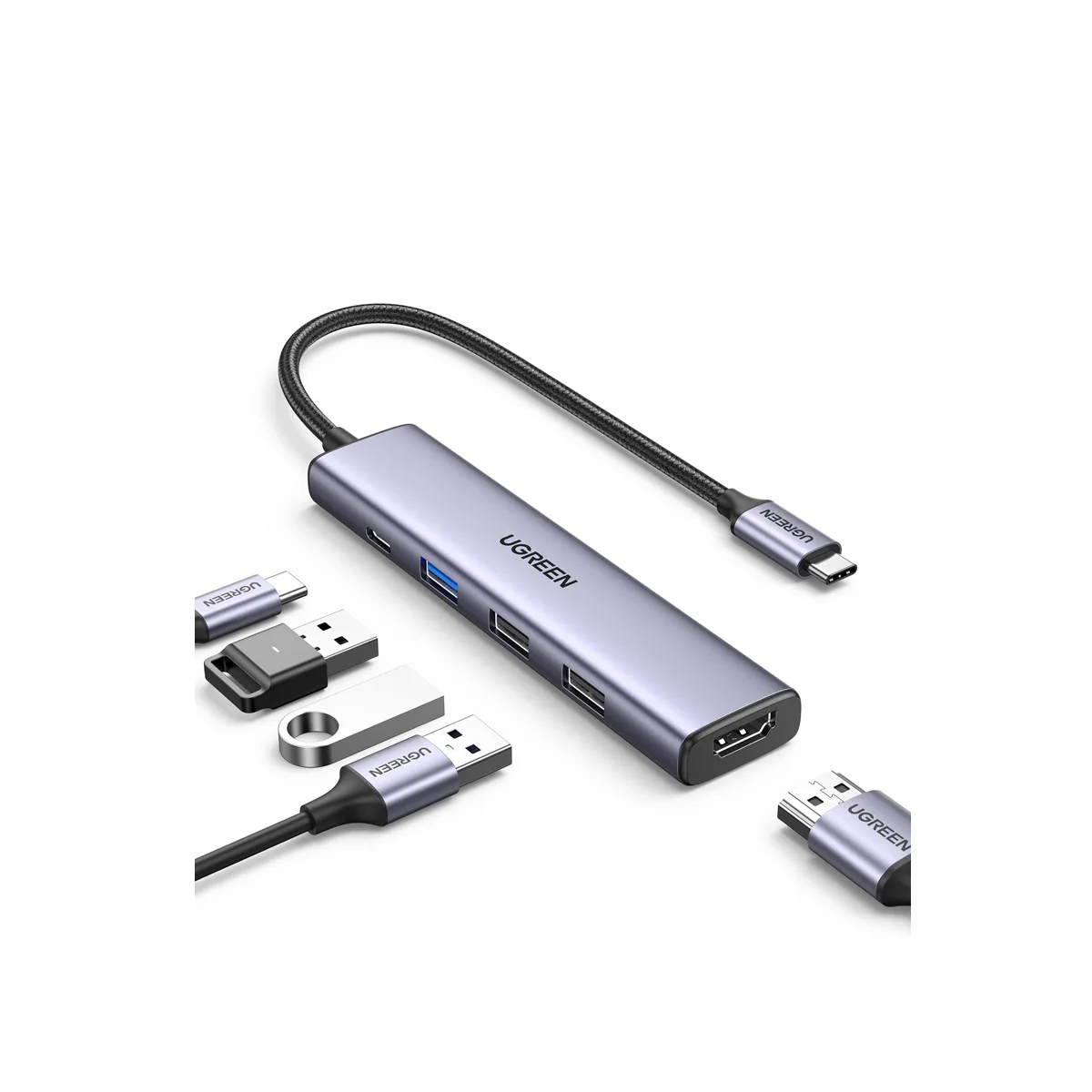 Ugreen 5-IN-1 USB C Multifunction Adapter - R&R Computer Services