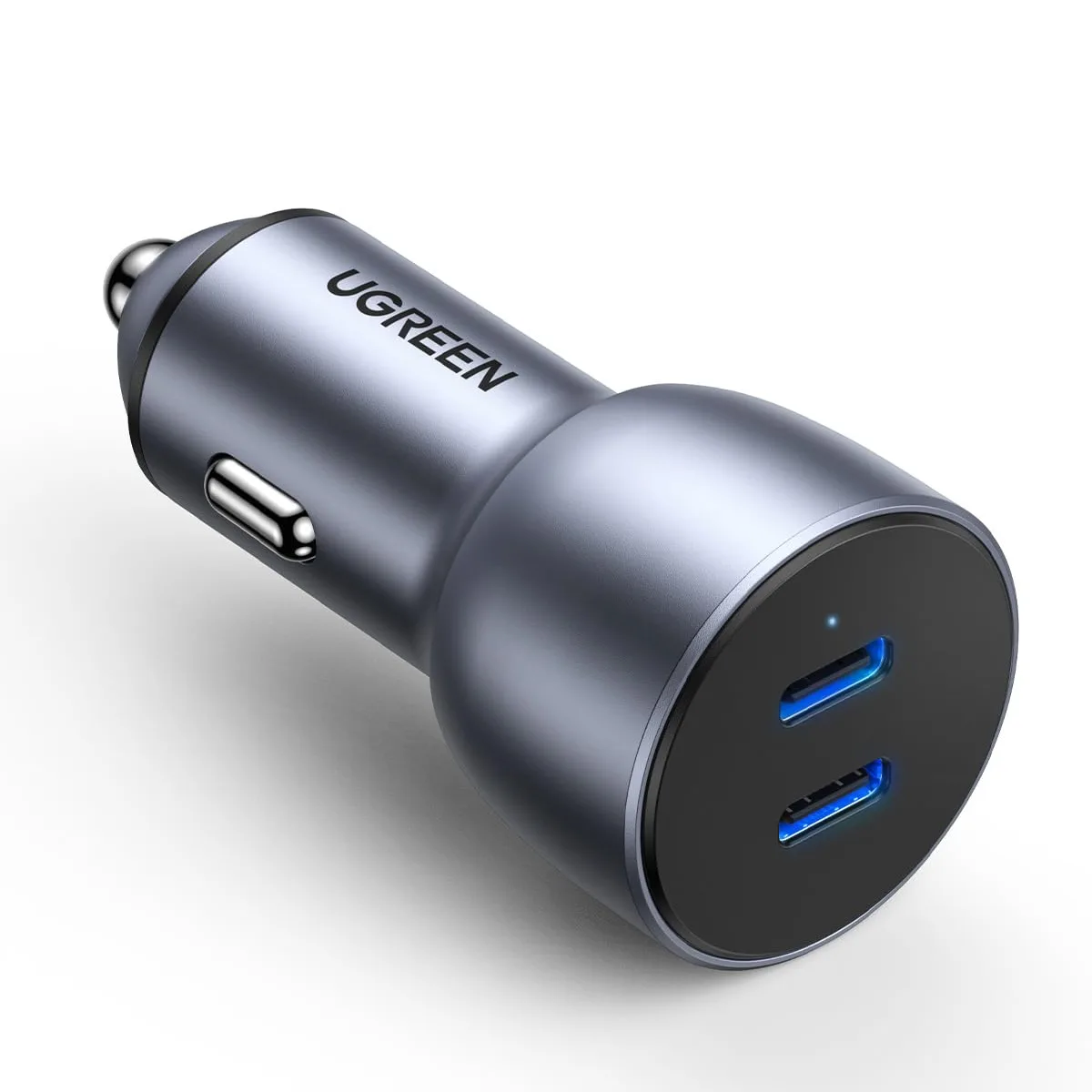 Ugreen DUAL USB-C PD FAST CAR Charger 50W - R&R Computer Services