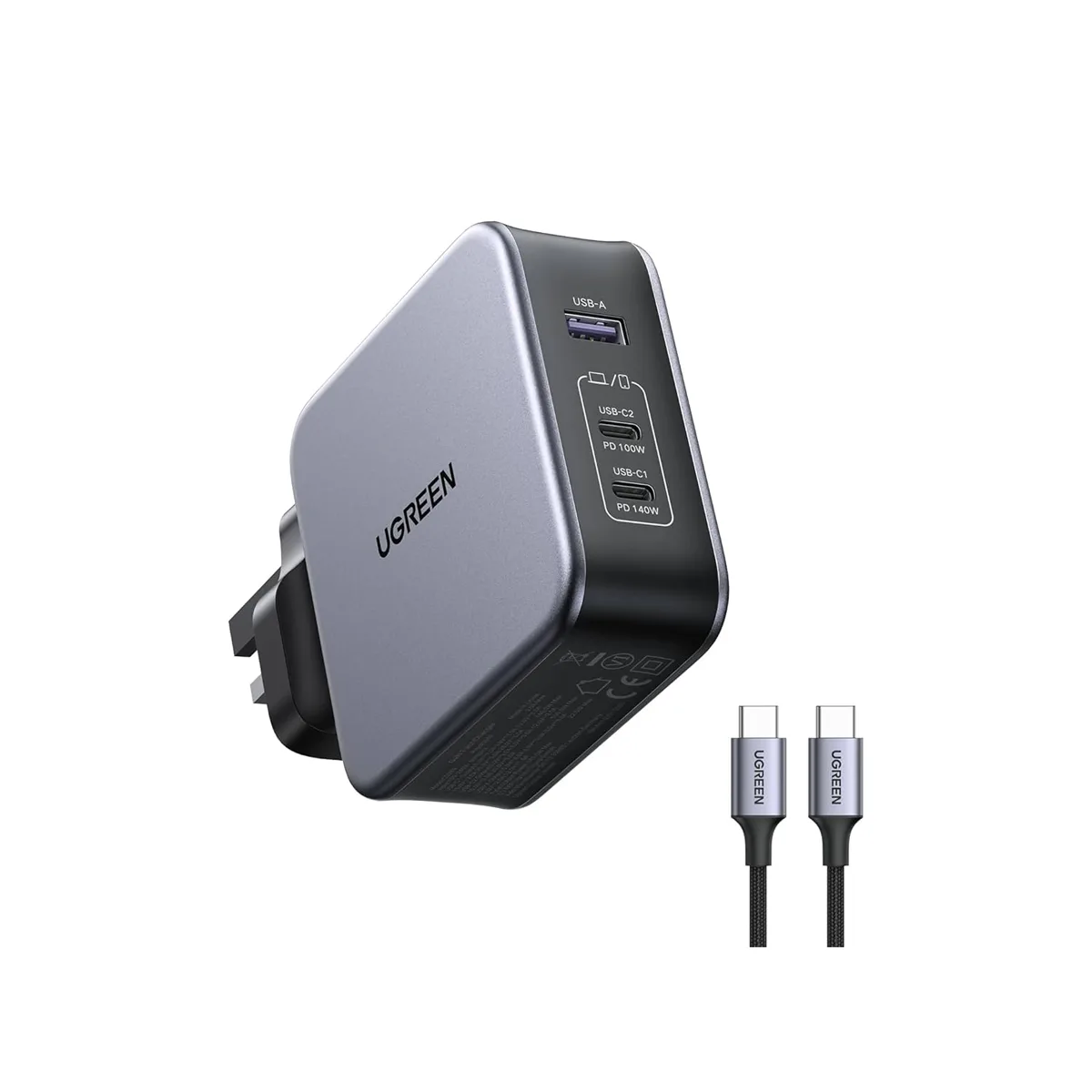 Ugreen Nexode 3-PORT GAN FAST Charger 140W - R&R Computer Services