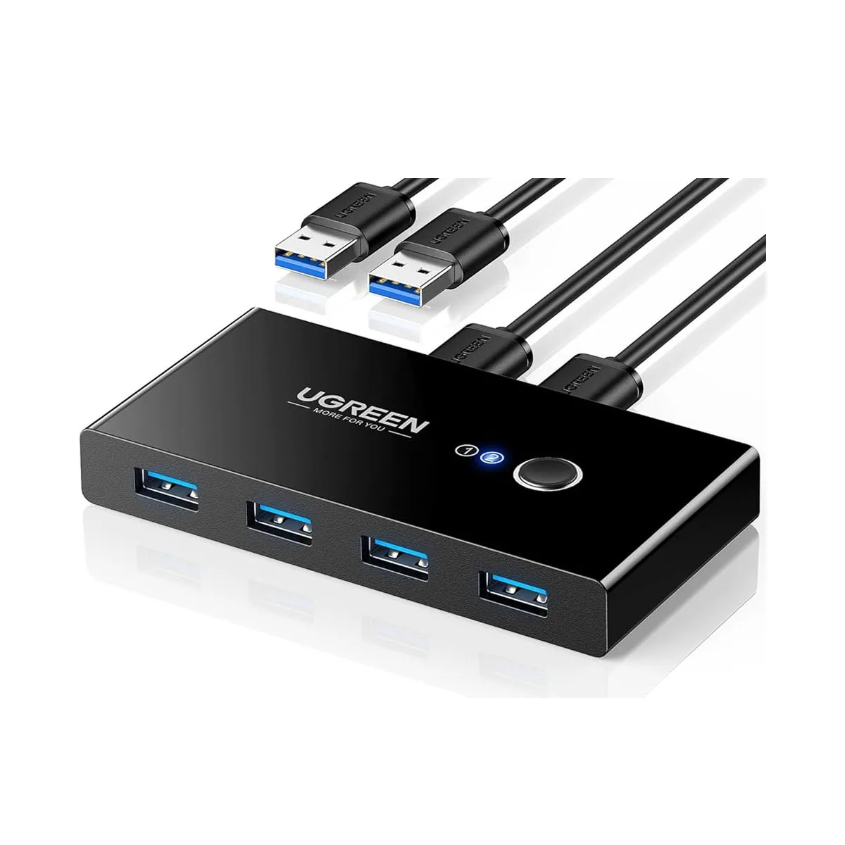 Ugreen USB 3.0 Sharing Switch 2 IN 4 OUT - R&R Computer Services