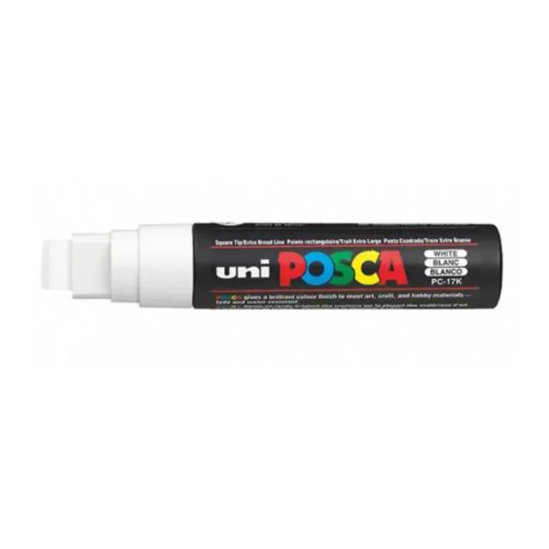 UNI Marker POSCA PC-17K WHITE E Bardhe